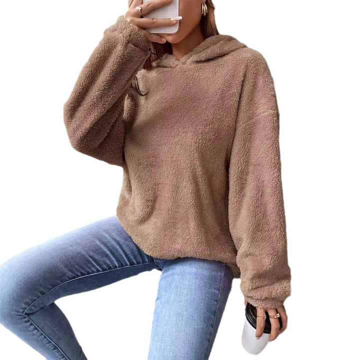 Women's Fleece Hooded Sweatshirt Lune London