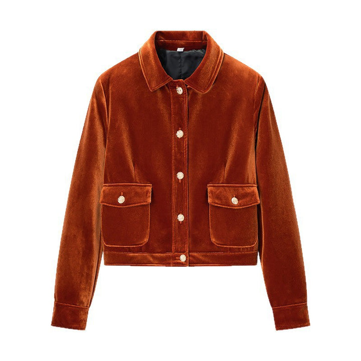 Veste en velours pour femmes au style urbain Chic & Stil