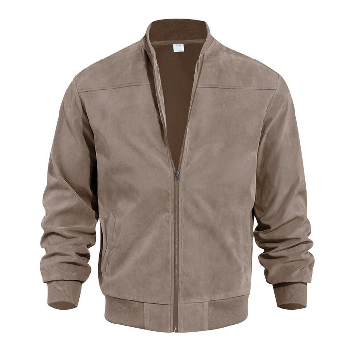 Men's winter jacket with a textured design and ribbed cuffs Lune London