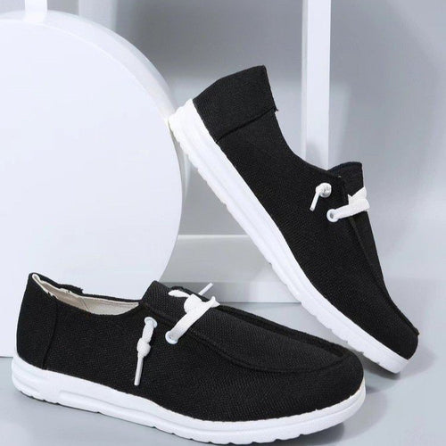 Casual slip-on sneakers for women with elastic details and non-slip sole Amarae