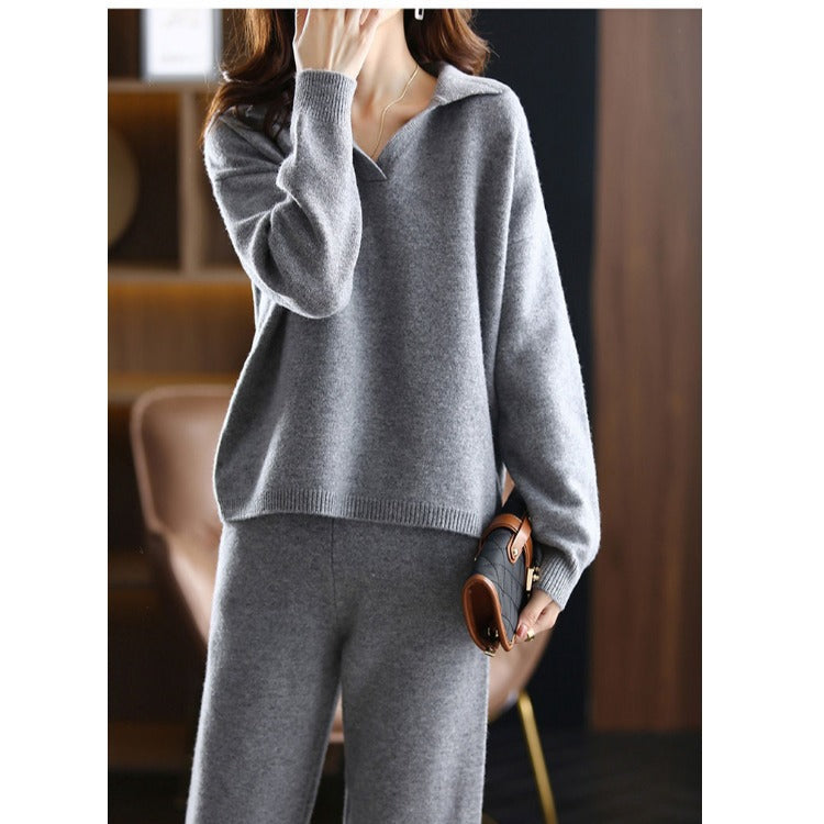 Pull confortable pour femmes avec un col montant léger et une coupe décontractée Chic & Stil