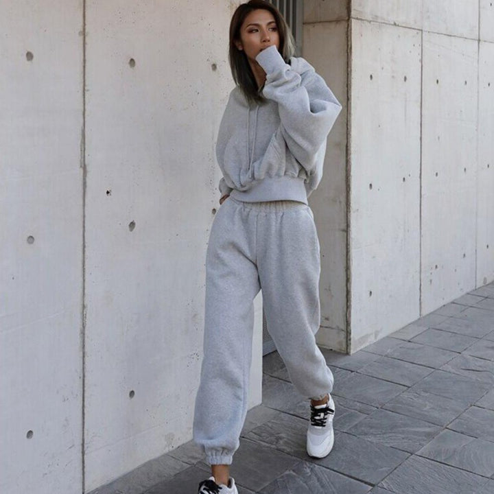 Lune London Women's Short Hoodie Set