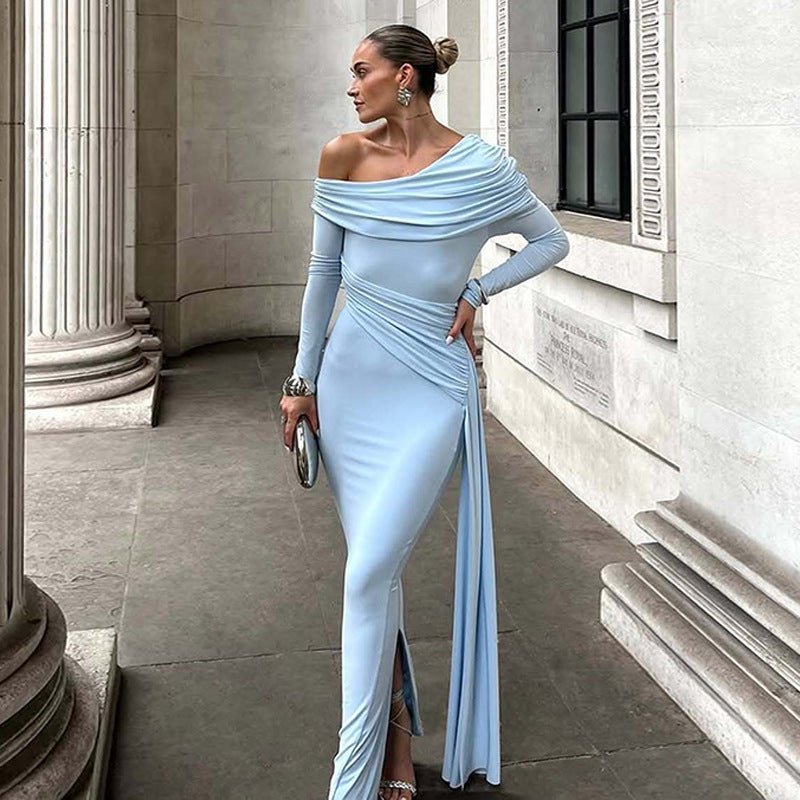 Lune London fitted evening dress for women