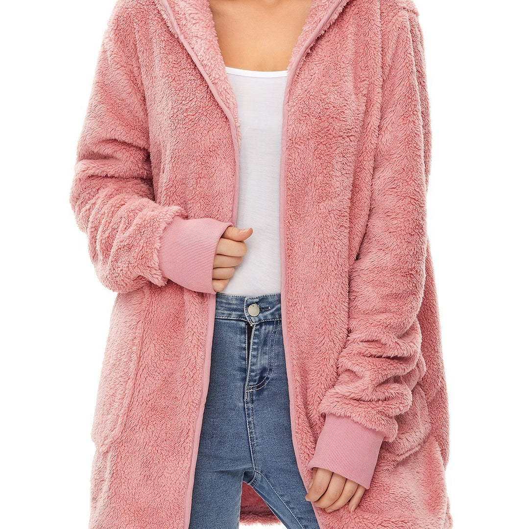 Ladies soft fleece coats Lune London
