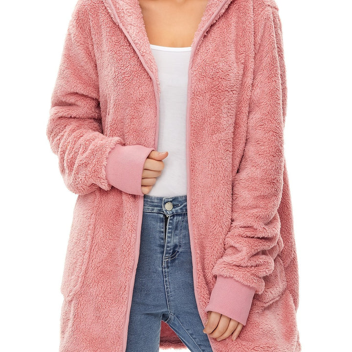 Ladies soft fleece coats Lune London