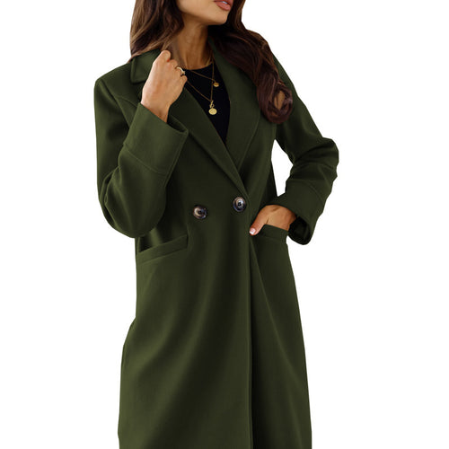 Elegant wool coat for women Amarae