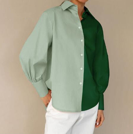 Ladies Button Blouse Stylish Lune London