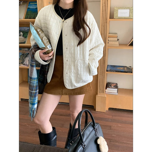 Women's Quilted Oversized Jacket Chic & Stil