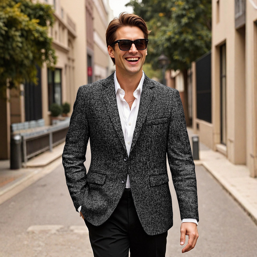 Elegant structured jacket for men with a fashionable design and high-quality materials Lune London