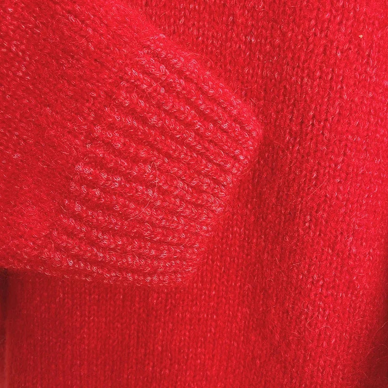 Femmes Pull en Tricot Confortable avec Imprimé Accrocheur Chic & Stil