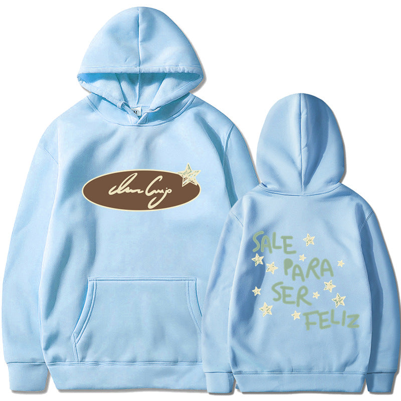Women's hoodie sweatshirt with creative lettering and eye-catching design Chic & Stil