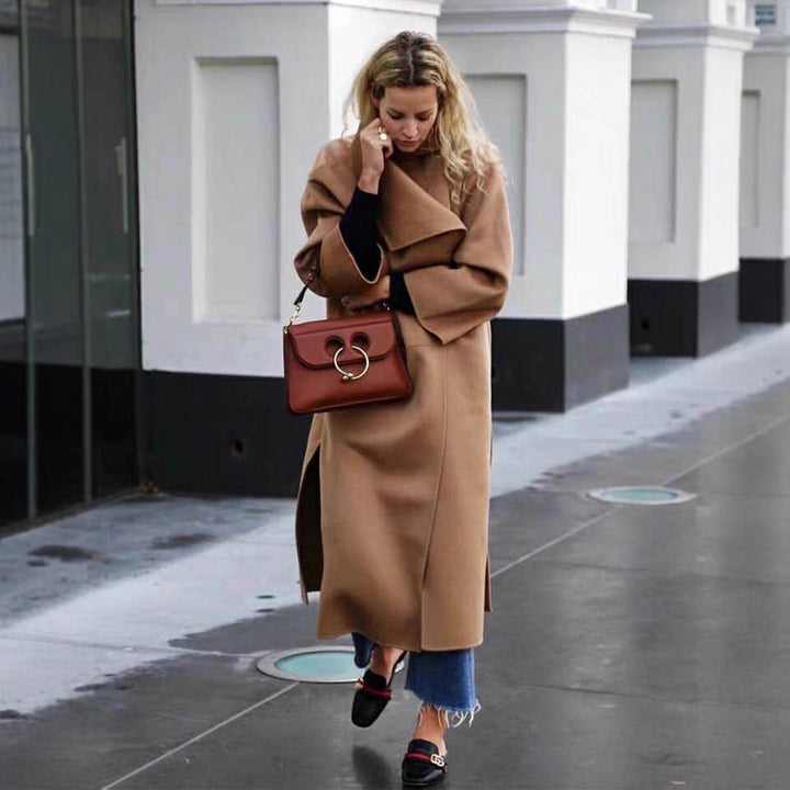 Manteau élégant surdimensionné pour femme avec devant ouvert Chic & Stil