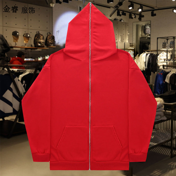 Ladies leisure hoodie with zip closure and practical side pockets Lune London