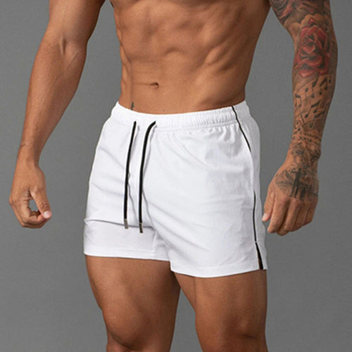 Shorts de bain sportifs pour hommes avec taille élastique et matériau à séchage rapide Amarae