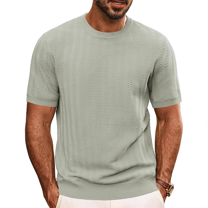 Men's structured crew neck t-shirt Lune London