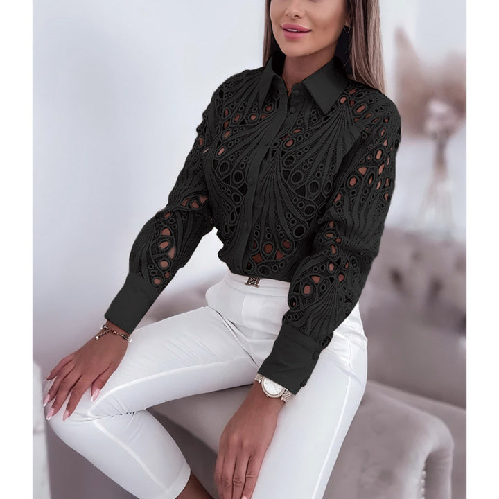 Elegant blouse for women with a unique cut design Lune London