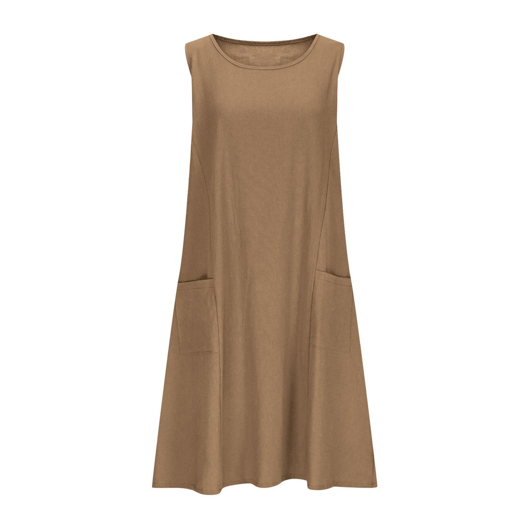 Lune London sleeveless shift dress for women