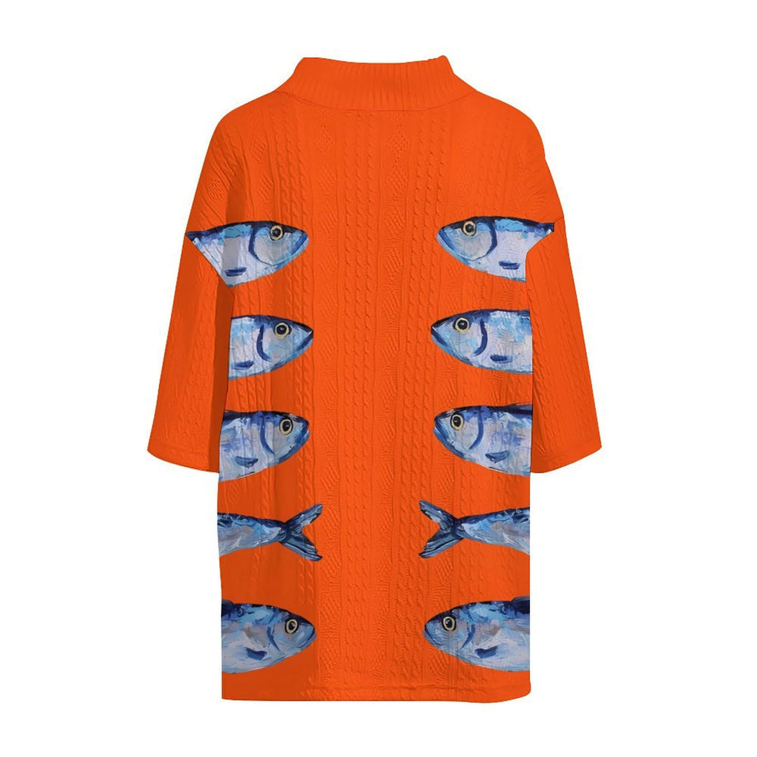 Tenue tunique décontractée pour hommes avec motif floral créatif Lune London