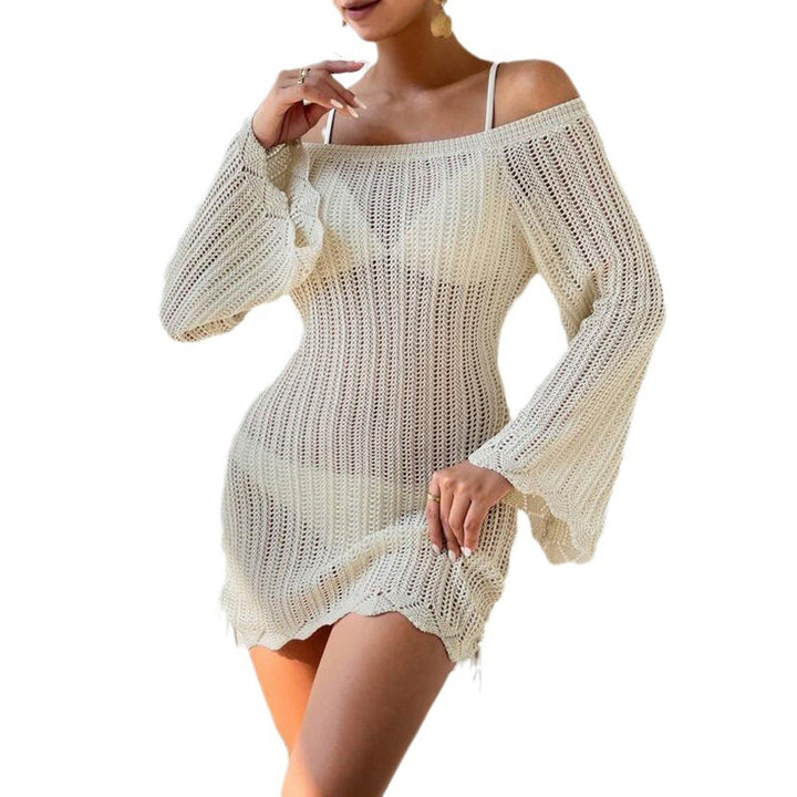 Robe tricotée pour femmes avec des manches larges Chic & Stil