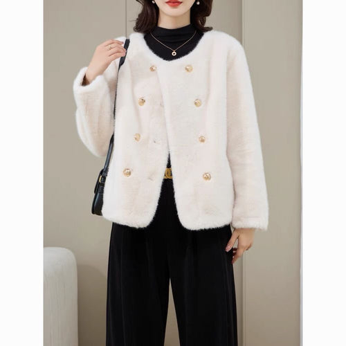 Veste douce élégante pour femmes avec boutons élégants Chic & Stil