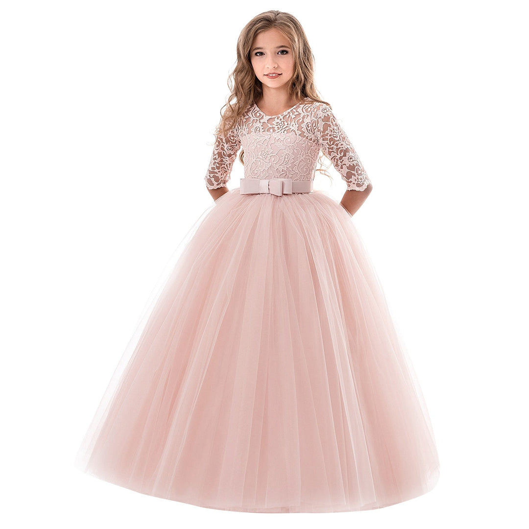 Women’S Princess Dress with Lace Top and Tulle Skirt Lune London