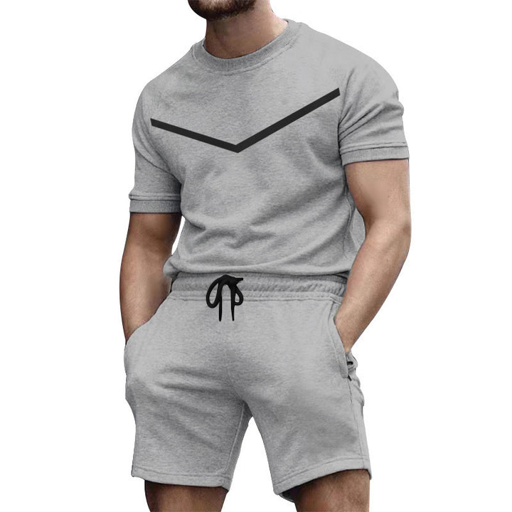 Men's sports set with t-shirt and shorts Lune London
