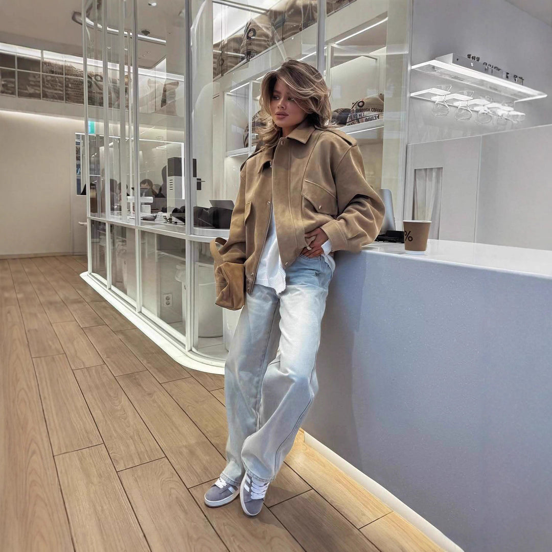 Chic and Stylish Oversized Casual Jacket for Women