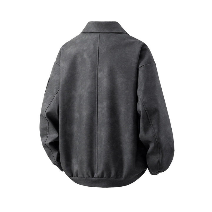 Men's transitional jacket with an innovative design and multifunctional zip pockets Lune London
