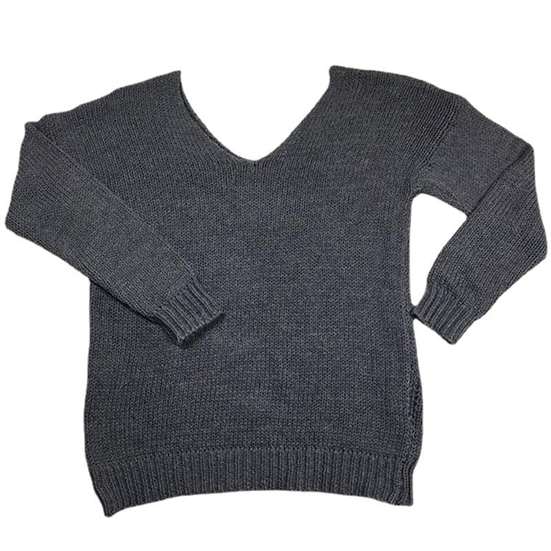 Chunky knit sweater for women with off-shoulder neckline and relaxed fit Lune Londonl