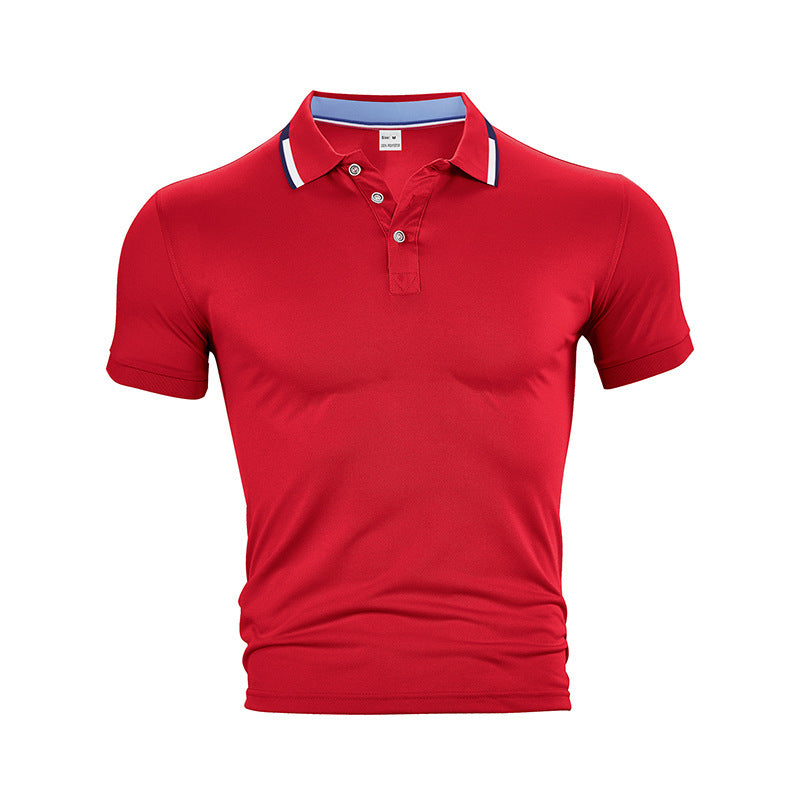 Men's polo shirt with modern cut and breathable structure Lune London