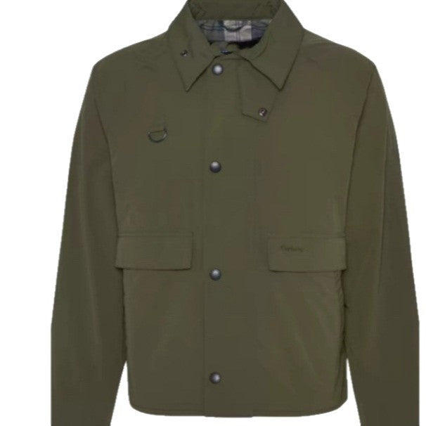 Short utility jacket for men with practical pockets and modern collar Lune London