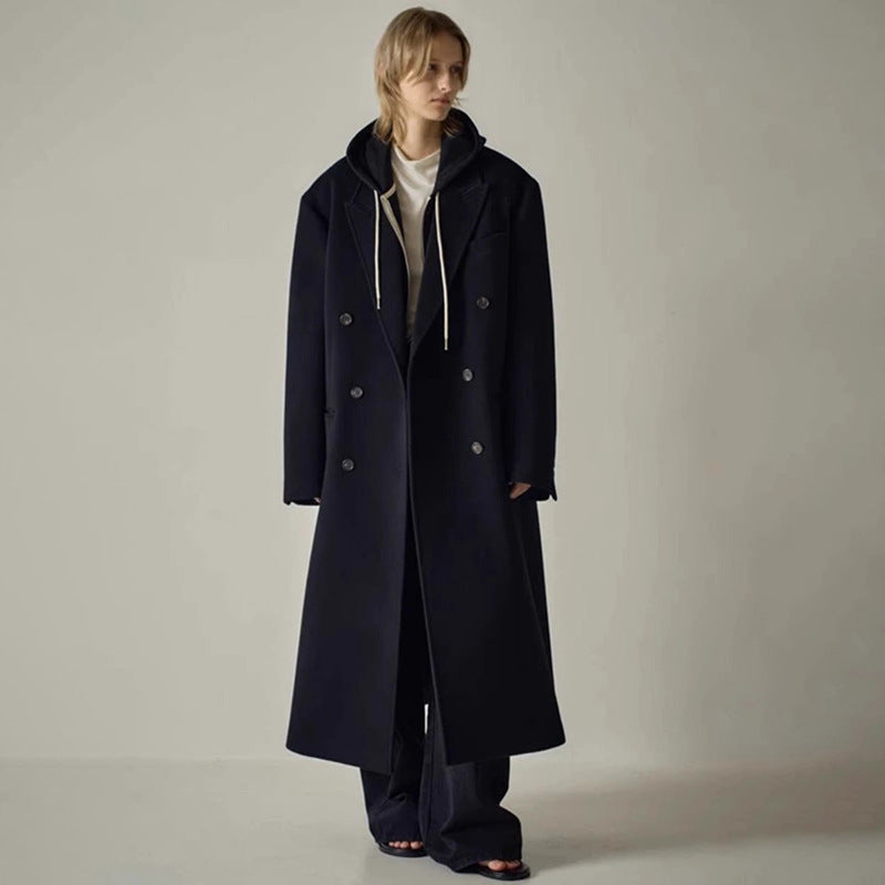 Manteau en laine élégant et oversize pour femmes Chic & Stil