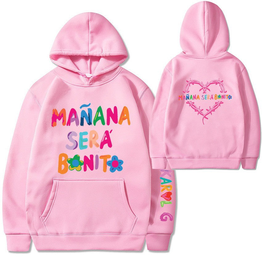 Women's Motif Hoodie Chic & Stil