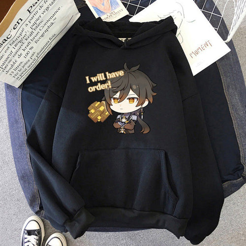 Women's hoodie with cute anime design and comfortable fit Chic & Stil