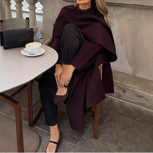 Elegant and versatile women Poncho-Jacket Amarae