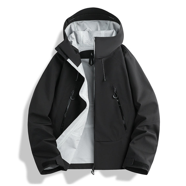Men's waterproof softshell jacket with removable quilted inner jacket Amarae