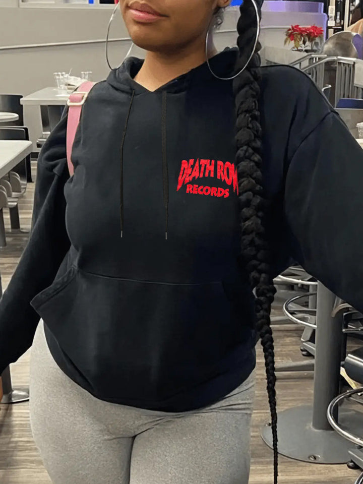 Ladies' hoodie with striking graphic print Lune London