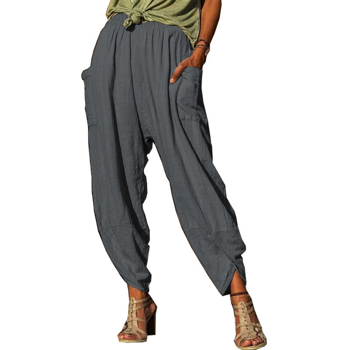 Women Lune London Loose Fit Harem Pants