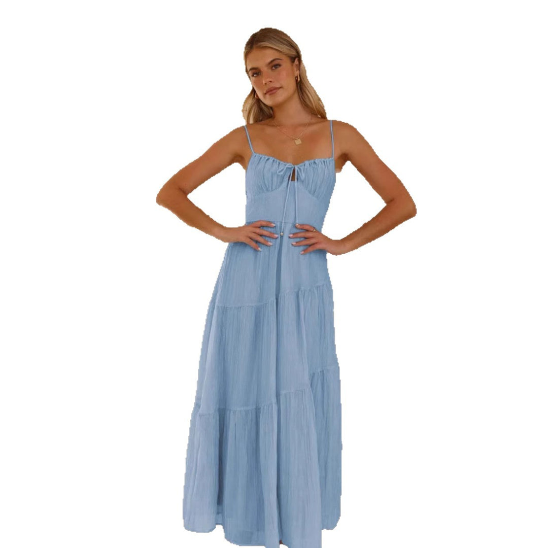 Lune London Women's Adjustable Strap Maxi Dress