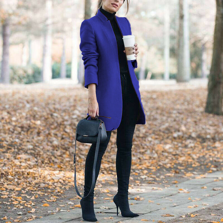 Amarae | Coat - Tailored - Wool blend - Knee length - Minimalist design