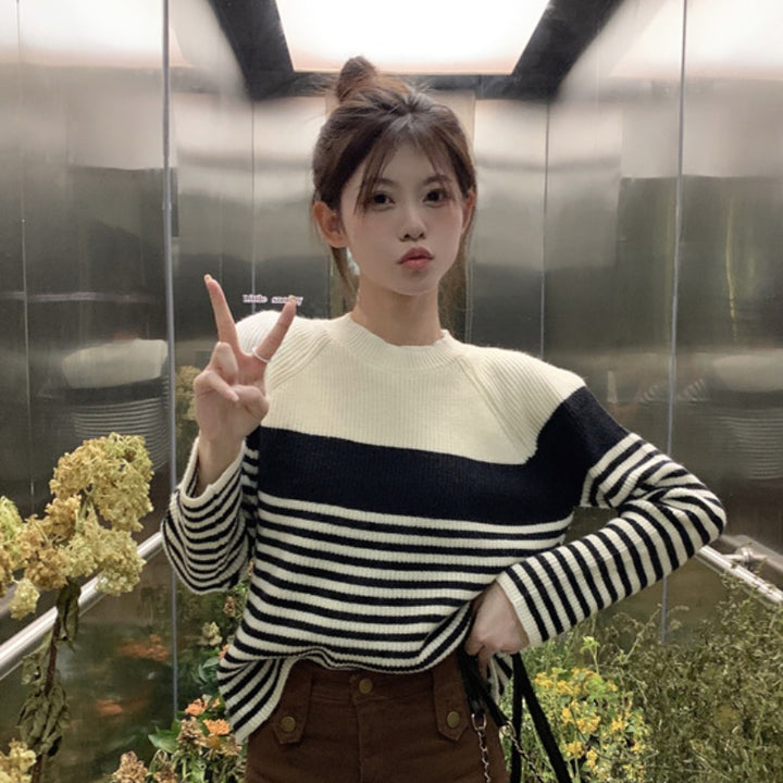 Women's casual striped sweater Chic & Stil