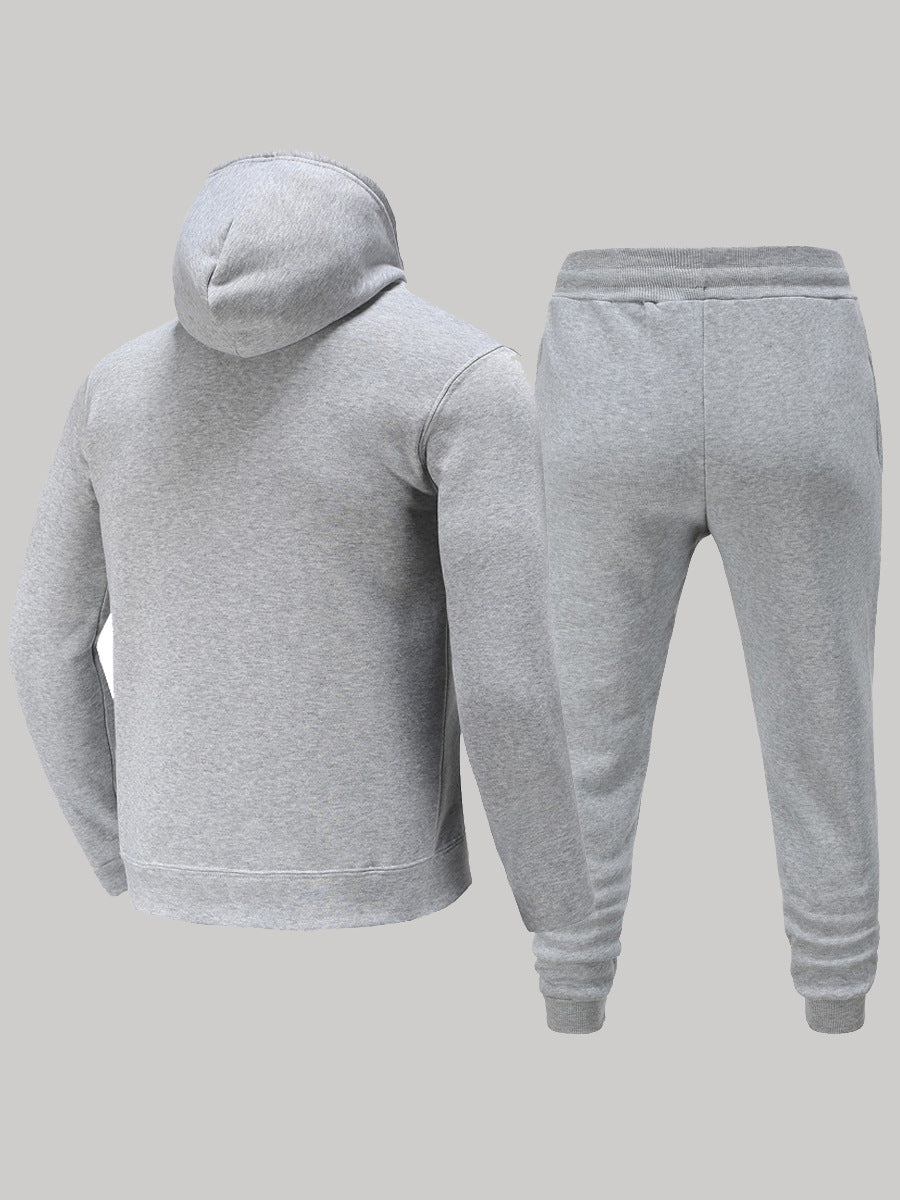 Women's hoodie and jogger set with modern inscription Amarae