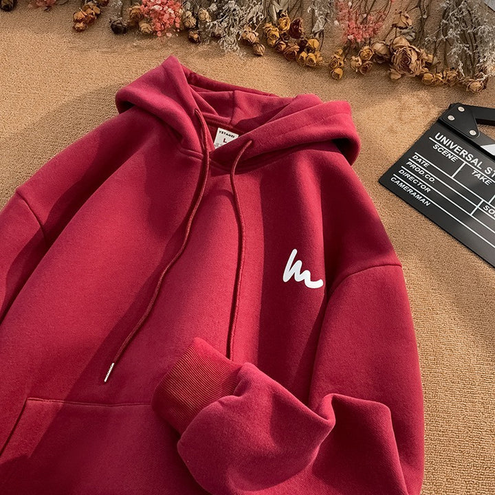 Women's hoodie with a casual oversized cut and high-quality microfiber material Chic & Stil