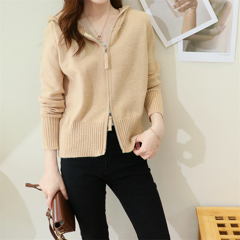 Hooded zip jacket for women Lune London