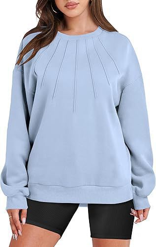Oversized sweatshirt for women with structured design Lune London