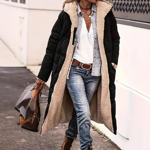 Long padded jacket for women Amarae