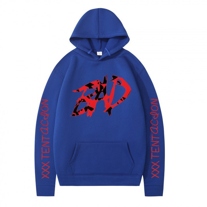 Women's hoodie with eye-catching graphic print and casual cut Chic & Stil