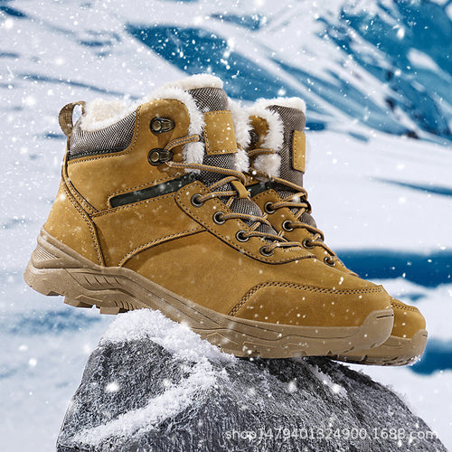 Winter hiking boots for women with insulating lining and non-slip sole Amarae