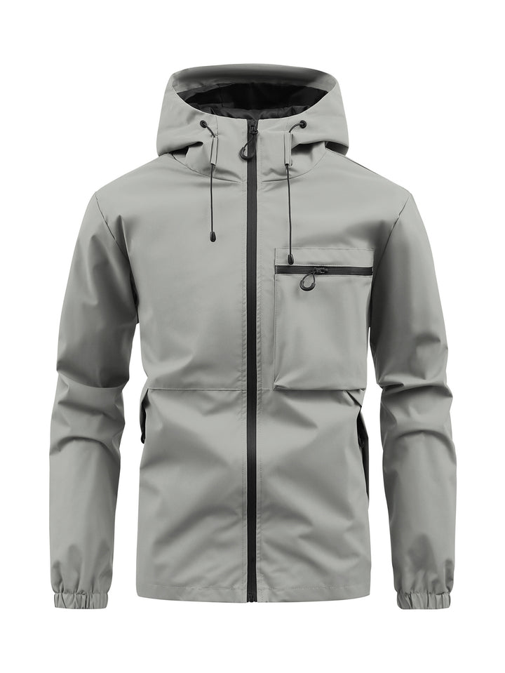 Veste de pluie imperméable pour hommes avec doublure respirante Lune London