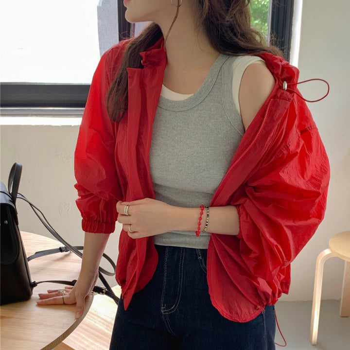 Femme Haut Court Décontracté Chic & Stil
